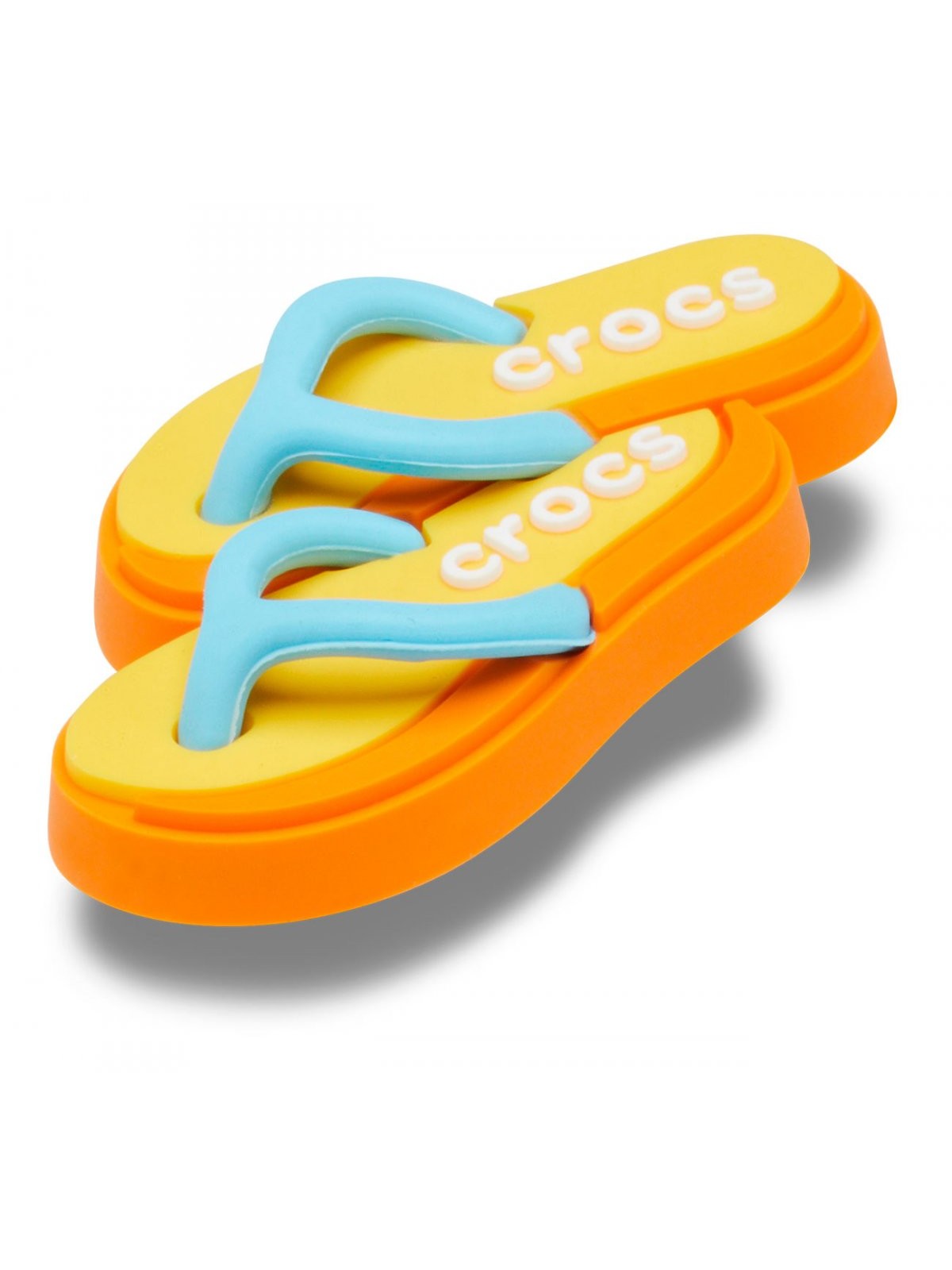CROCS JIBBITZ Unisex adulto Crocs Flip Fllops CR.4826 JIB Multicolore