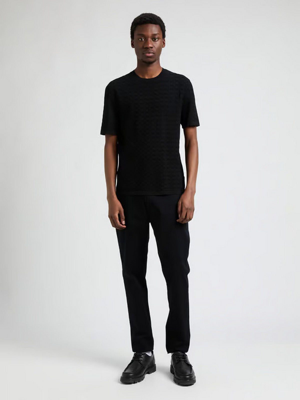 EMPORIO ARMANI Maglia Uomo  EM001564 AF14853 FC072 Nero gioboutiqueweb