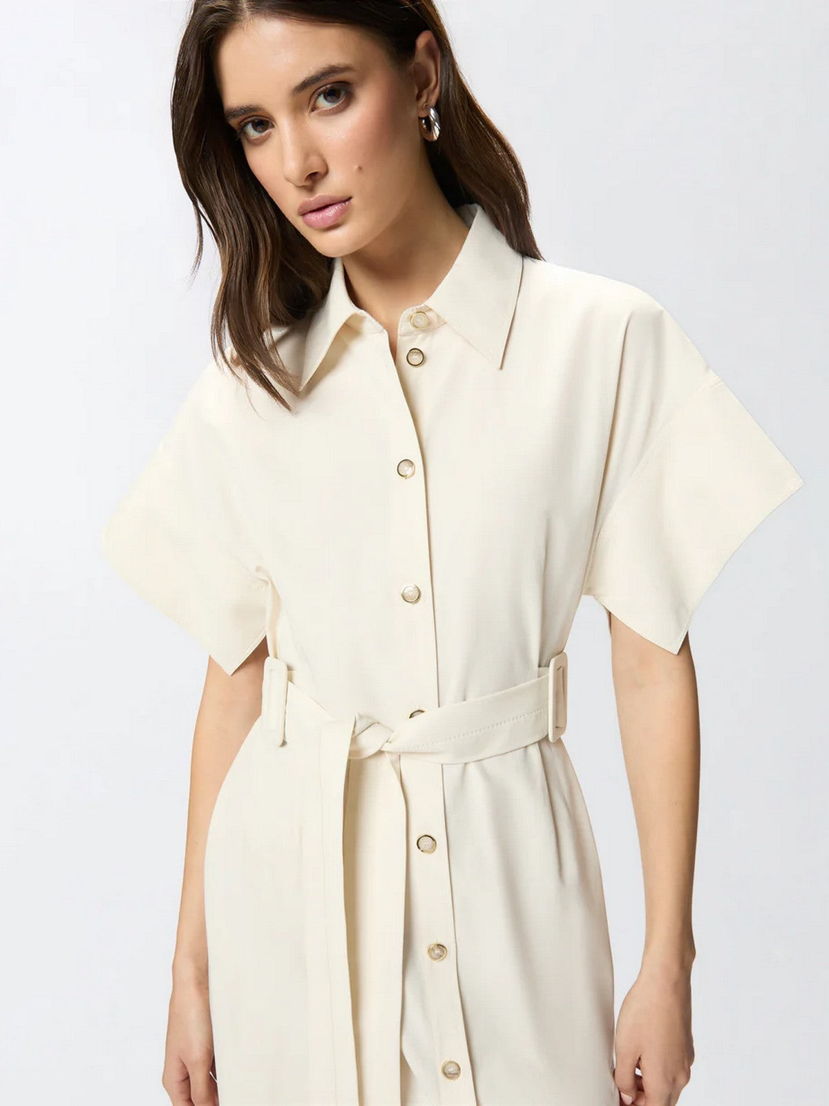 PINKO Abito Donna ALESHA ABITO COTONE FLUIDO 106309-A2ER C03 BEIGE G. MAROSO