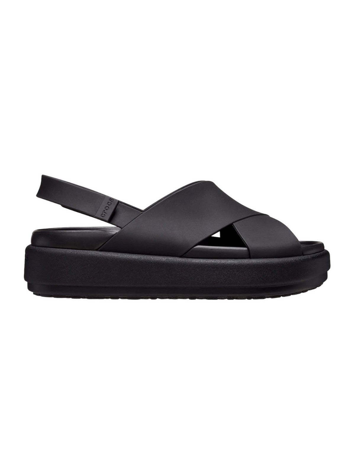 CROCS Sandale Femme Brooklyn Luxe Cross Strap W 209407 060 Noir