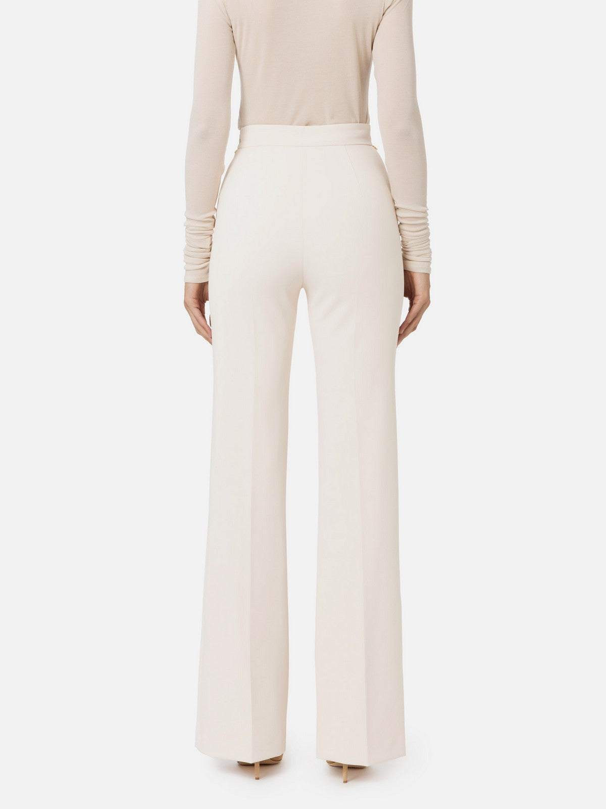 Elisabetta franchi Pantalone Woman Pat3546e2 193 White