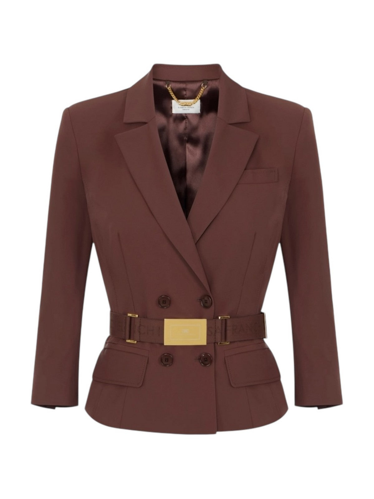ELISABETTA FRANCHI Giacca Donna  GI22461E2 644 CACAO