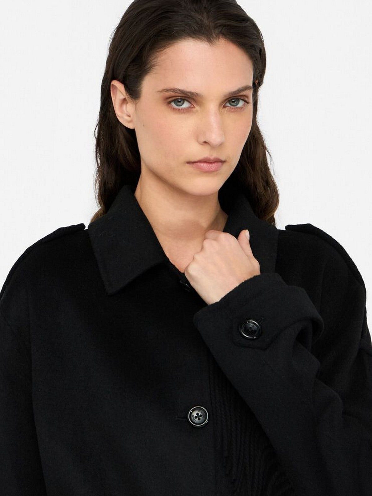 LIU JO BLACK Cappotto Donna  CF5058T4627 22222 Nero