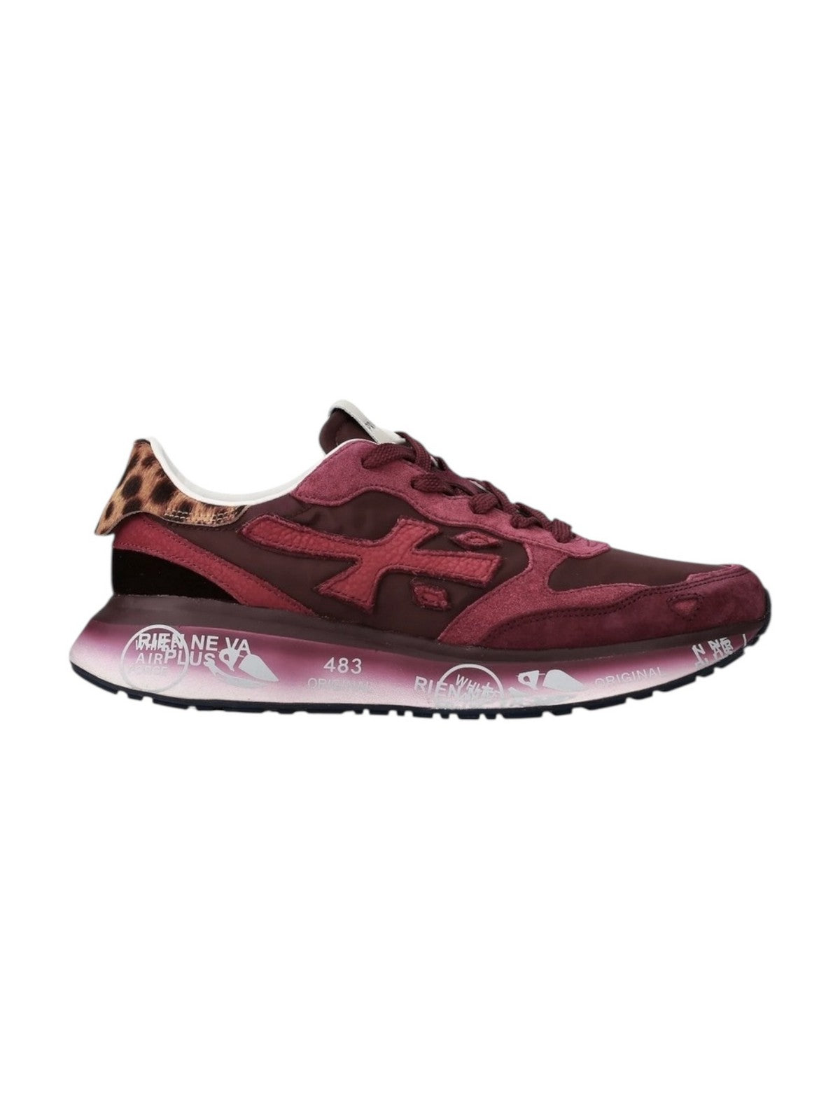 PREMIATA Sneaker Donna  LAURYN VAR 7789 BURGUNDY