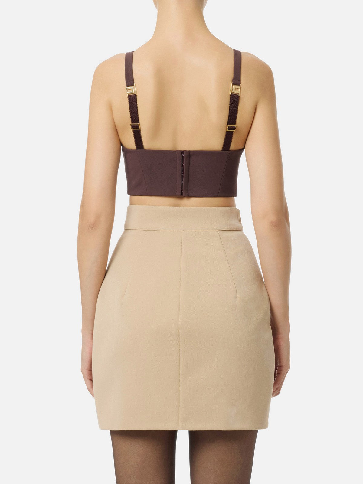 ELISABETTA FRANCHI Top Donna  TO04857E2 EA4 MERLOT