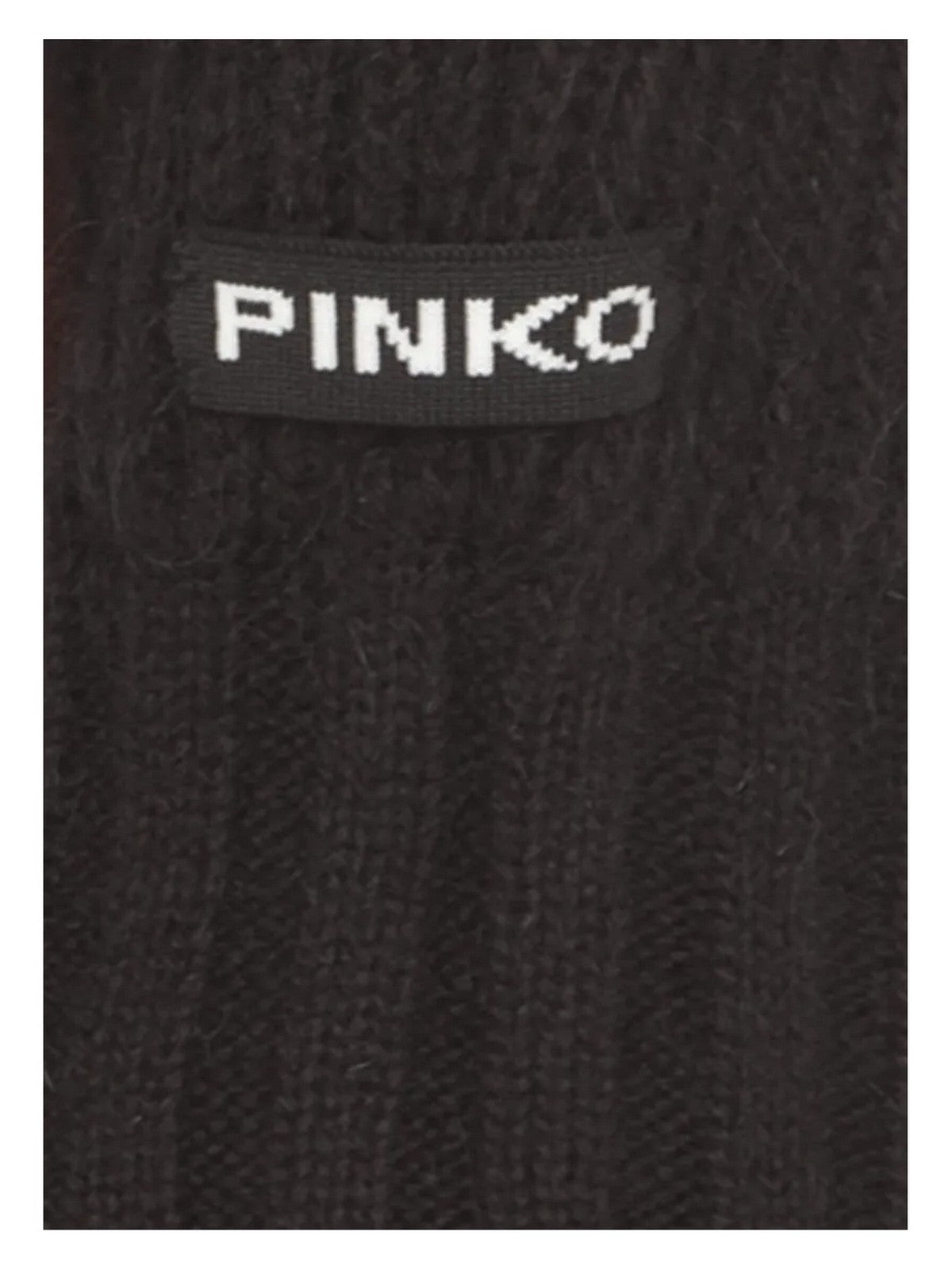 Pinko SPHYNX Woman Maglion Mixed Moha Costa Moha 104493-A282 Z99 Black