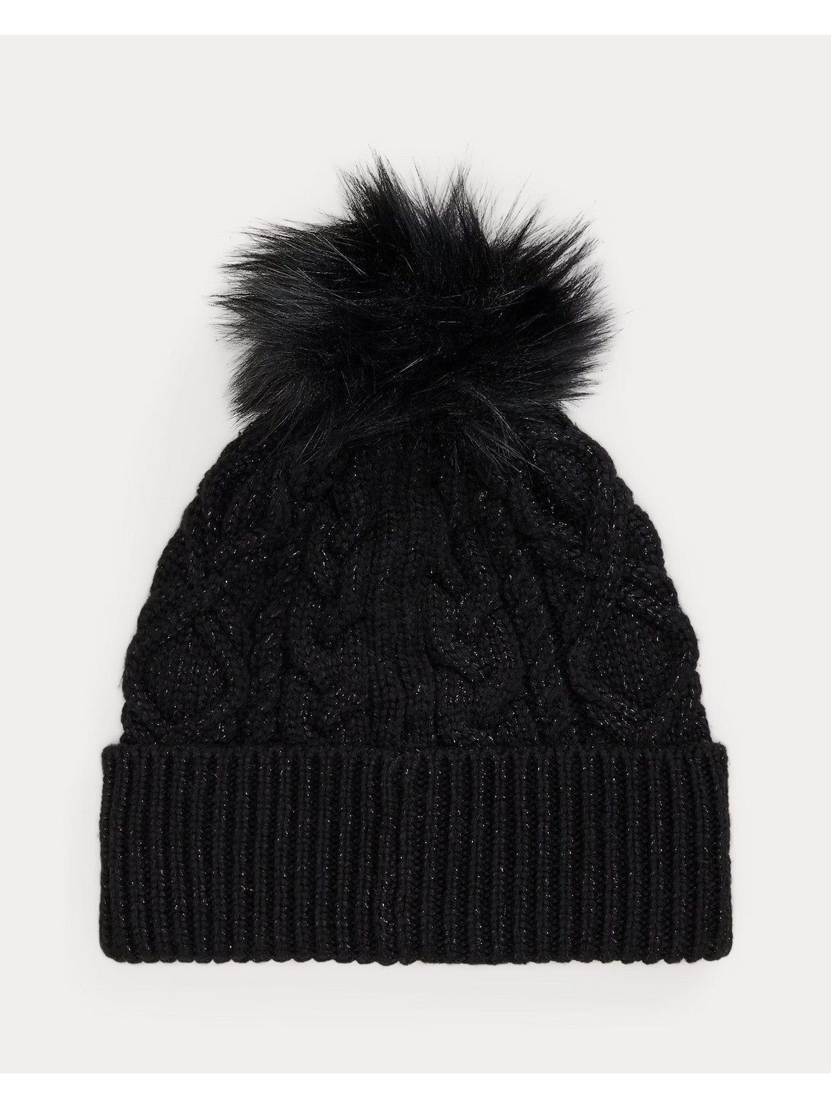 LAUREN RALPH LAUREN Cappello Donna CL HT DCT EM-HAT 454P04857 001 BLACK/BLACK