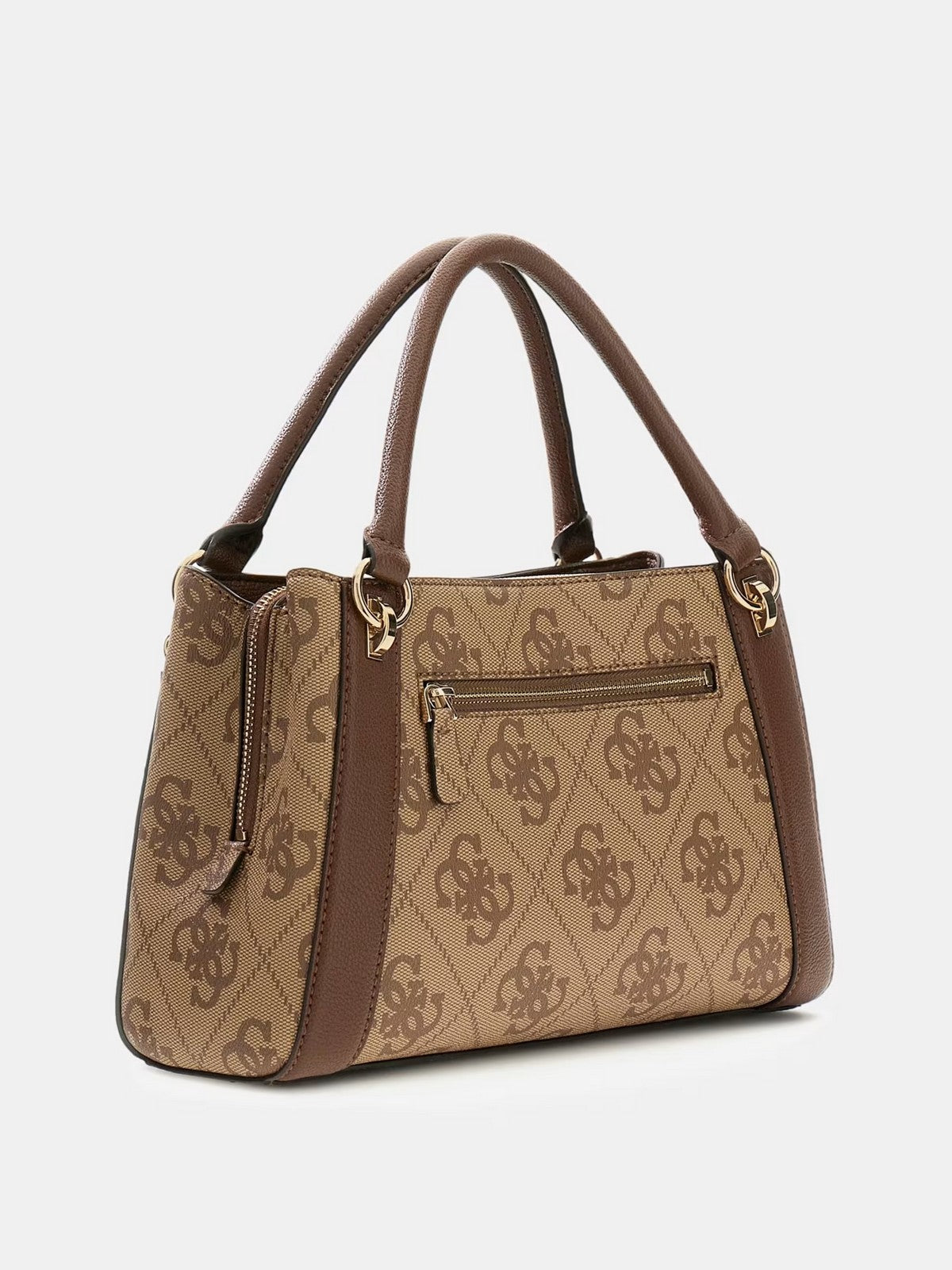 GUESS Borsa Donna KARNILLA LOGO GFRIEND SATHEL HWOS99 01060 LGW LATTE LOGO/BROWN