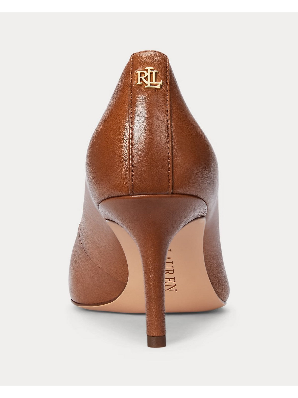 LAUREN RALPH LAUREN Décolleté Donna LANETTE-PUMPS-CLOSED TOE 802972023 002 DEEP SADDLE TAN