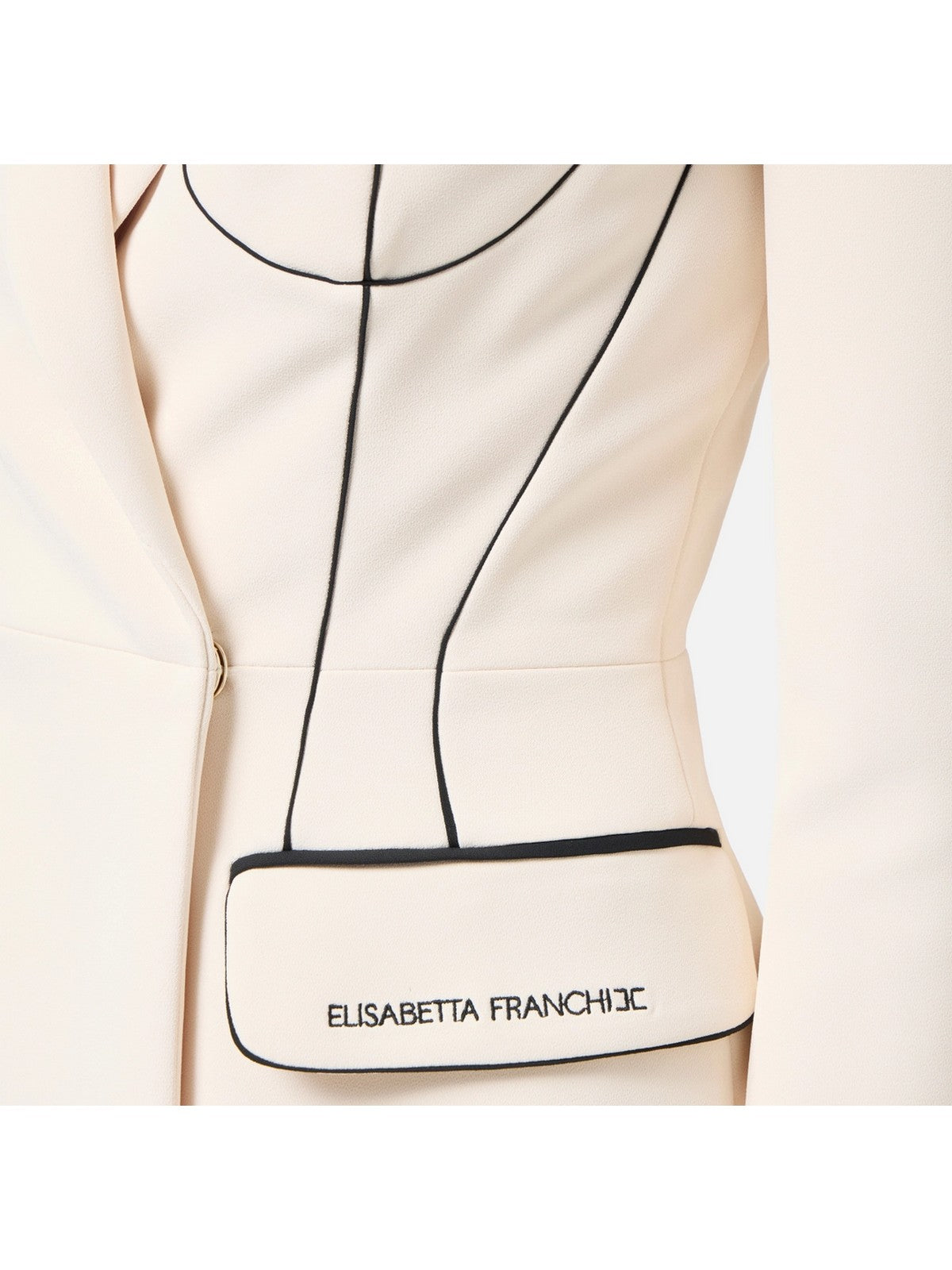 ELISABETTA FRANCHI Kurtka damska GI12951E2-E84 Beige