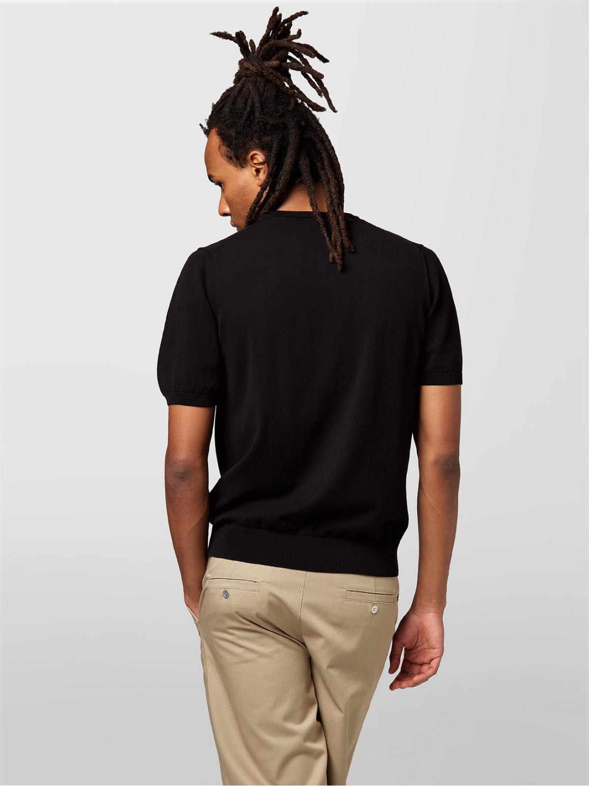 ALPHA STUDIO T-shirt Uomo  AU-5040C 1002 Nero