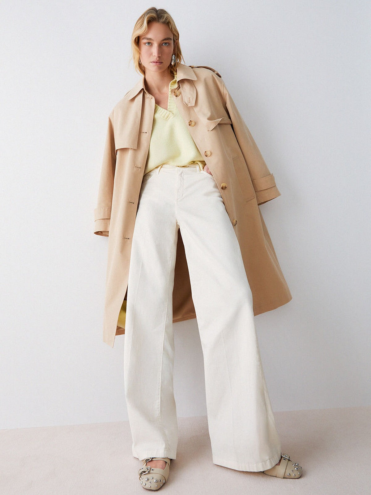 LIU JO WHITE Pantalone Donna  WA6274T9257 X0760 light panna