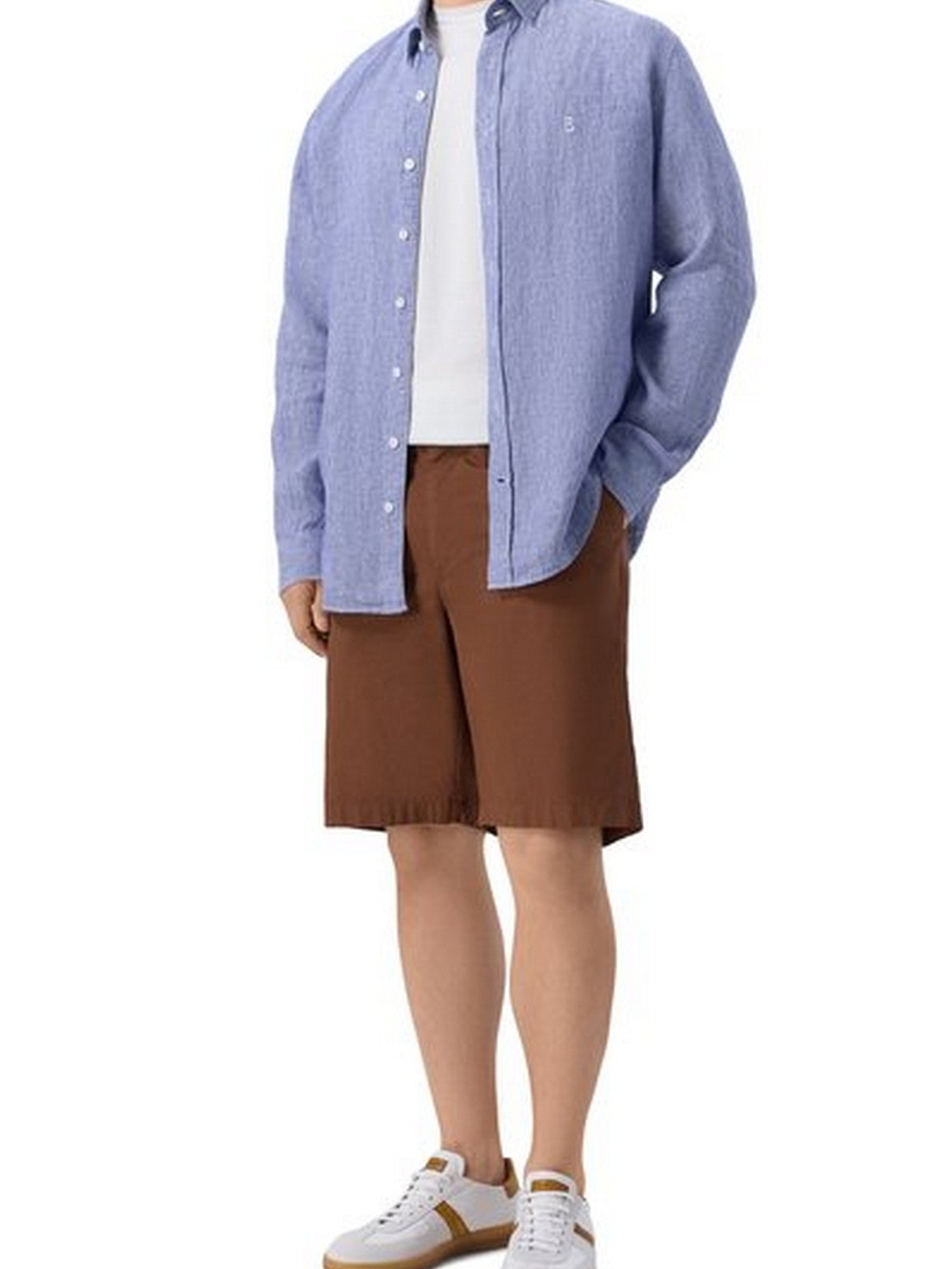 MC2 SAINT BARTH Bermuda Uomo  ISCHIA 00539L COTTON 18 BROWN