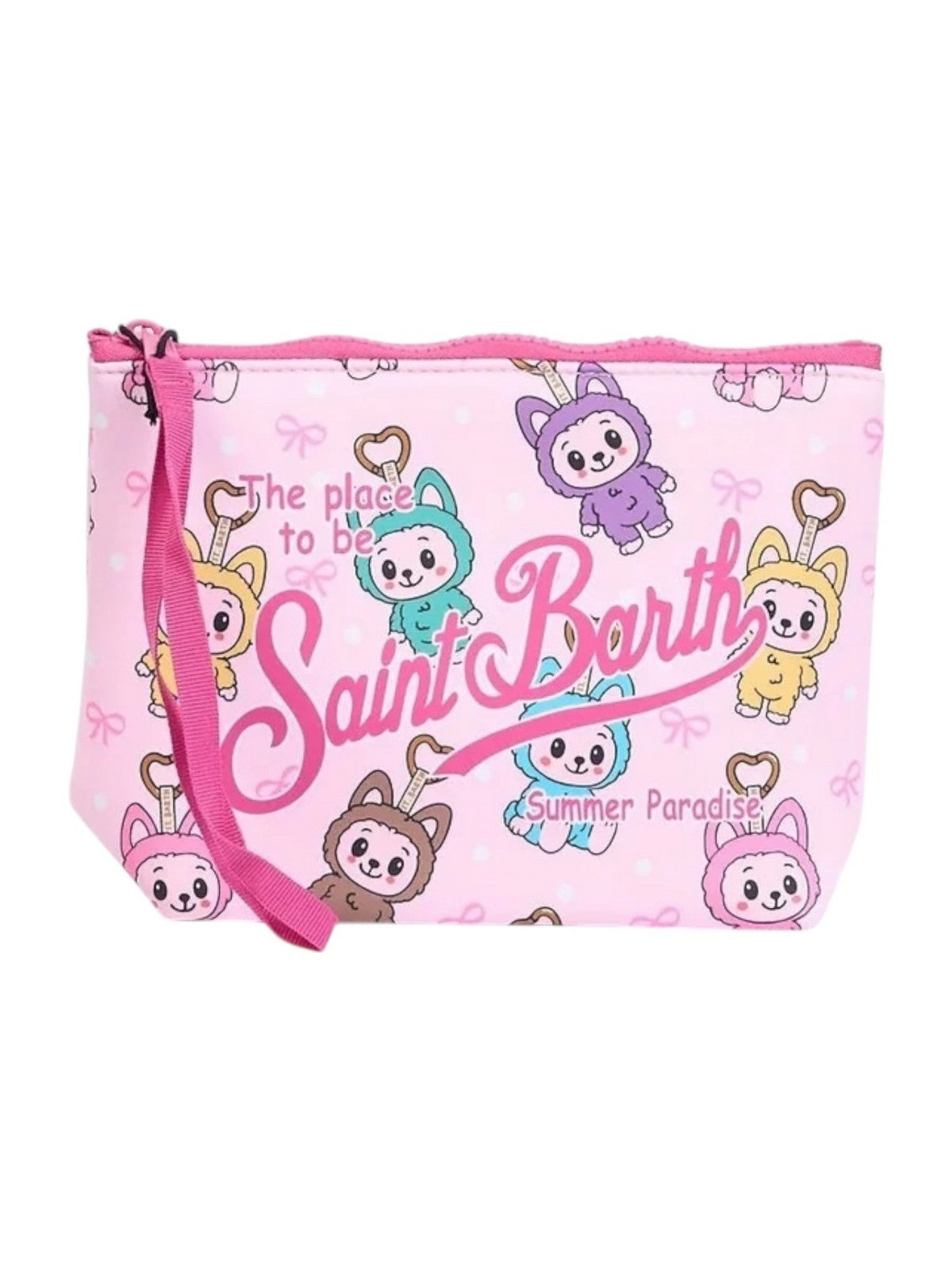 MC2 SAINT BARTH Pochette Donna  ALINE 00756L PUPPY CHARMS COL