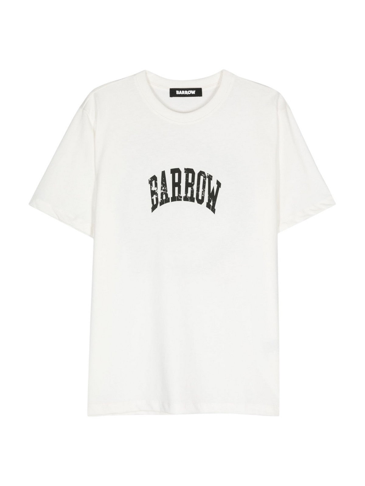 BARROW T-Shirt e Polo Uomo JERSEY T-SHIRT UNISEX F4BWUATH076 002 Bianco gioboutiqueweb