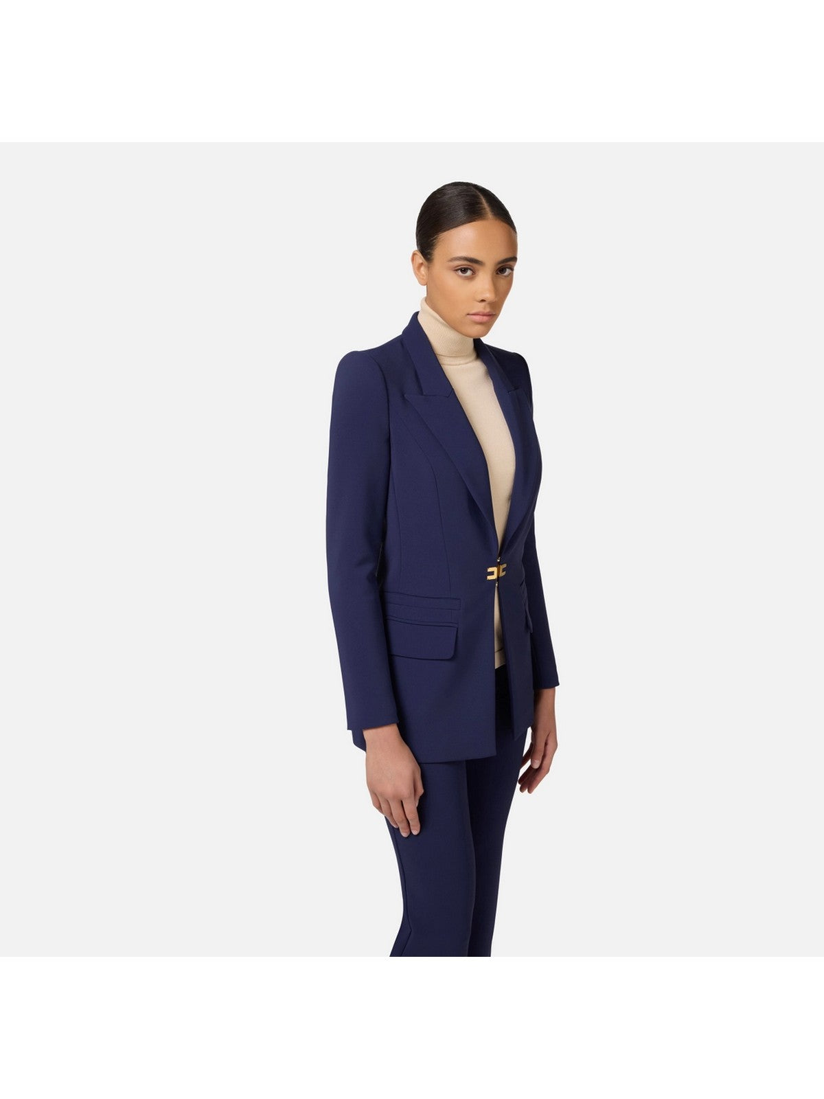 ELISABETTA FRANCHI Veste Femme TP00146E2 B75 Bleu