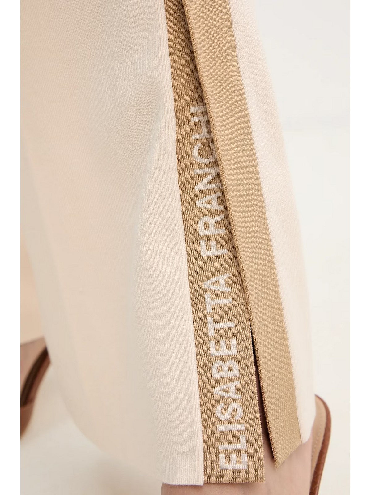 ELISABETTA FRANCHI Pantalone Donna  KP74S61E2 U69 BURRO/CAMMELLO
