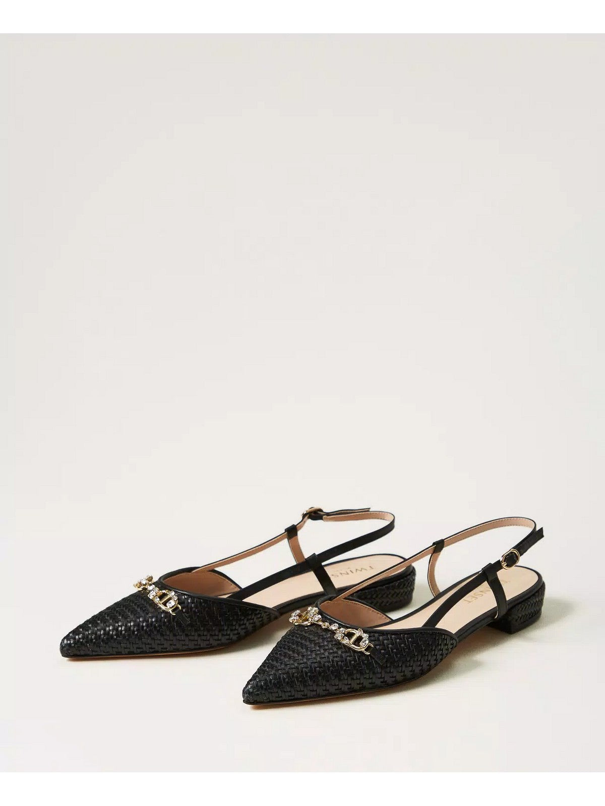 TWINSET Ballerina Donna  251TGT052 00006 Nero gioboutiqueweb