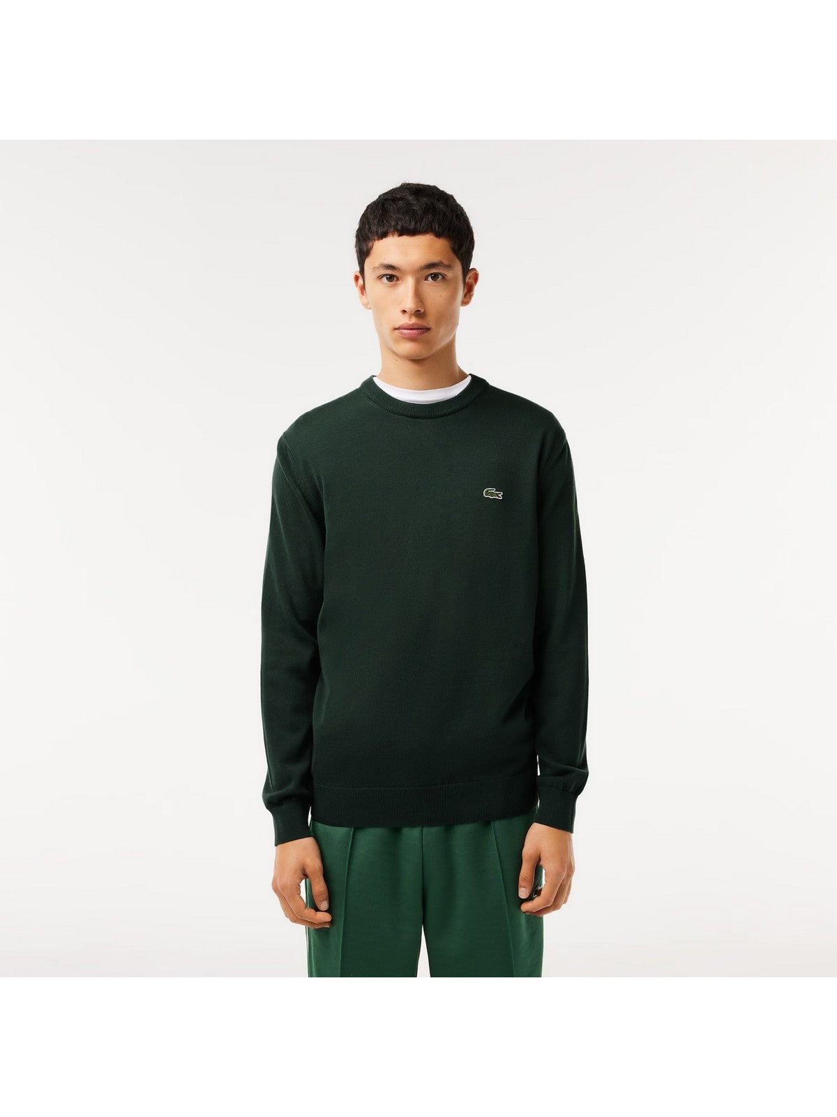 Suéter de hombre lacoste ah1985 verde yzp