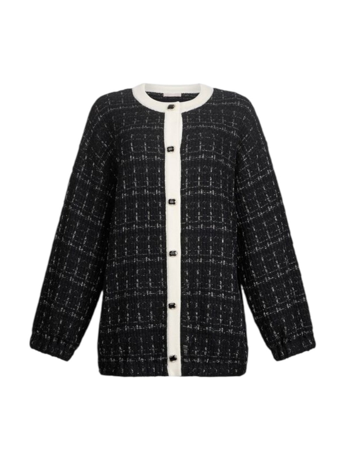 LIU JO WHITE Giacca Donna  MF5370MA25R P9017 Black metal fantasy