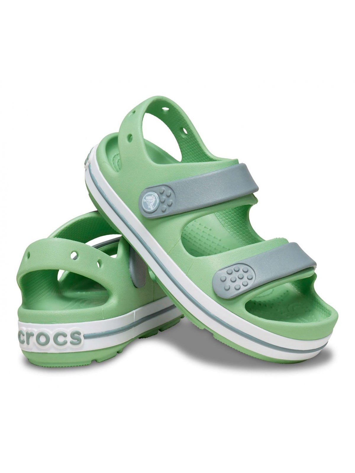 CROCS Sandalo Bambini e ragazzi Crocband Cruiser Sandal T 209424 3WD Verde