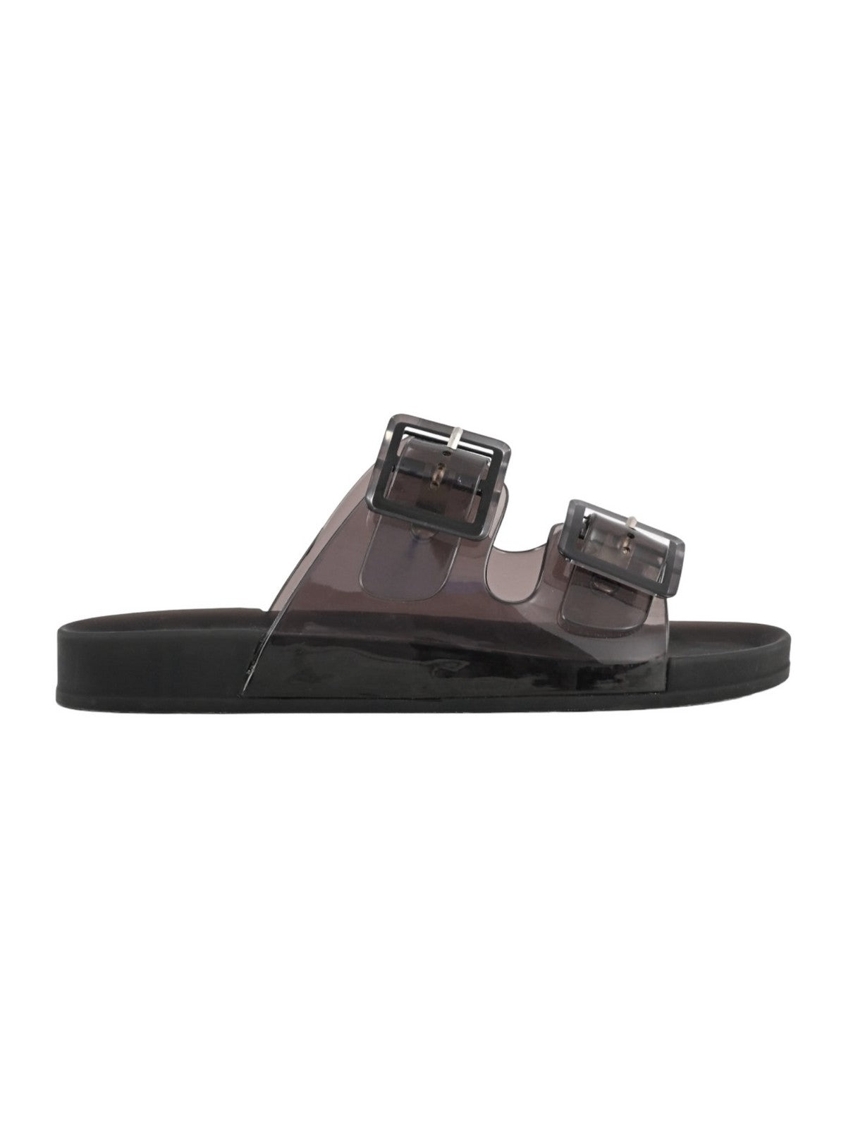 Farben der kalifornischen Ciabatta Donna Jelly Sandal 2 Schnallen HC.Ch010 Bl Nero