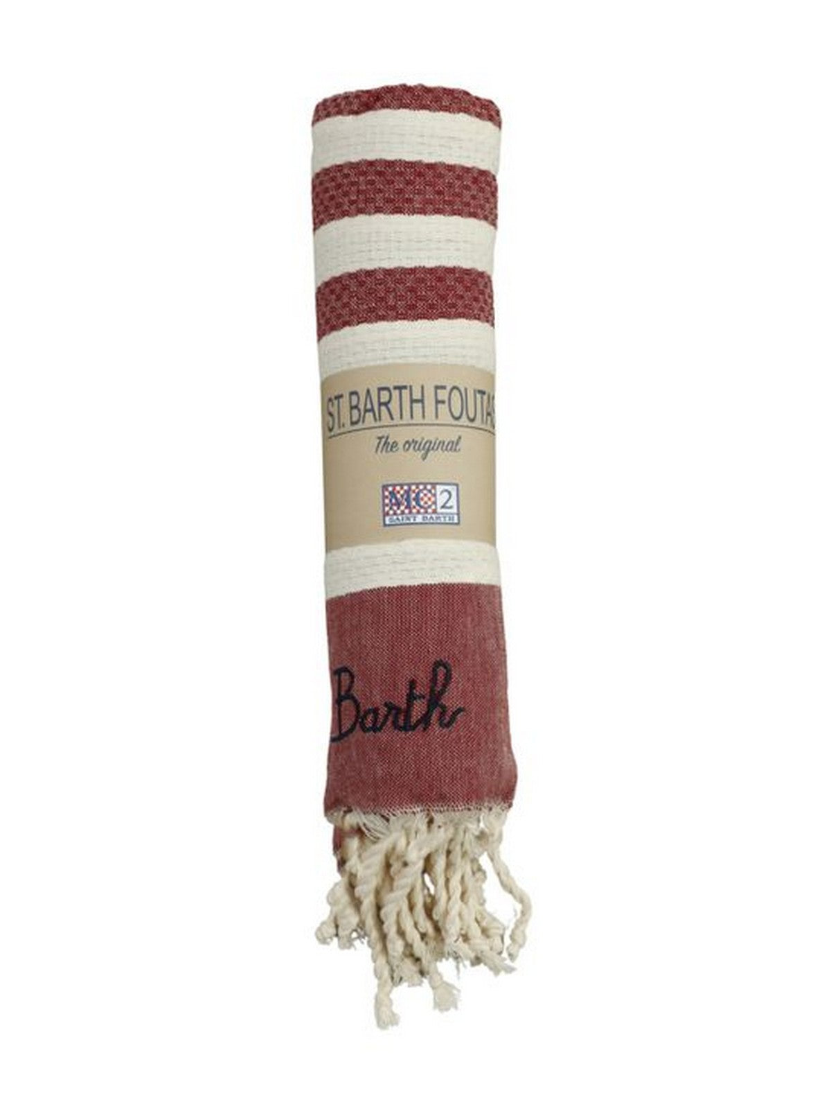 MC2 SAINT BARTH Telo mare Donna  FOUTAS N 02012H Rosso gioboutiqueweb