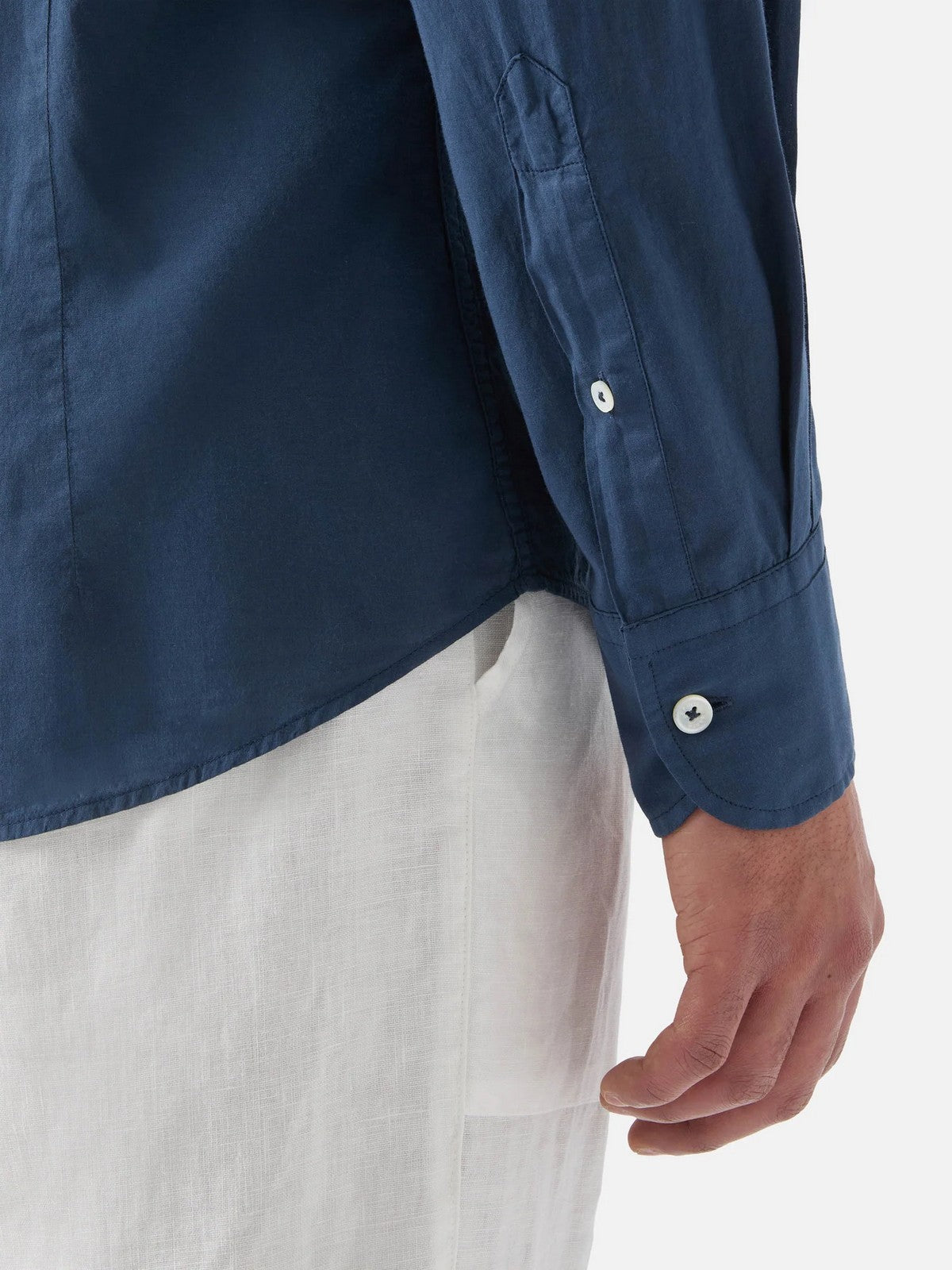 MC2 SAINT BARTH Camicia Uomo  CHEMISE ICE 00097L 61 BLUE NAVY