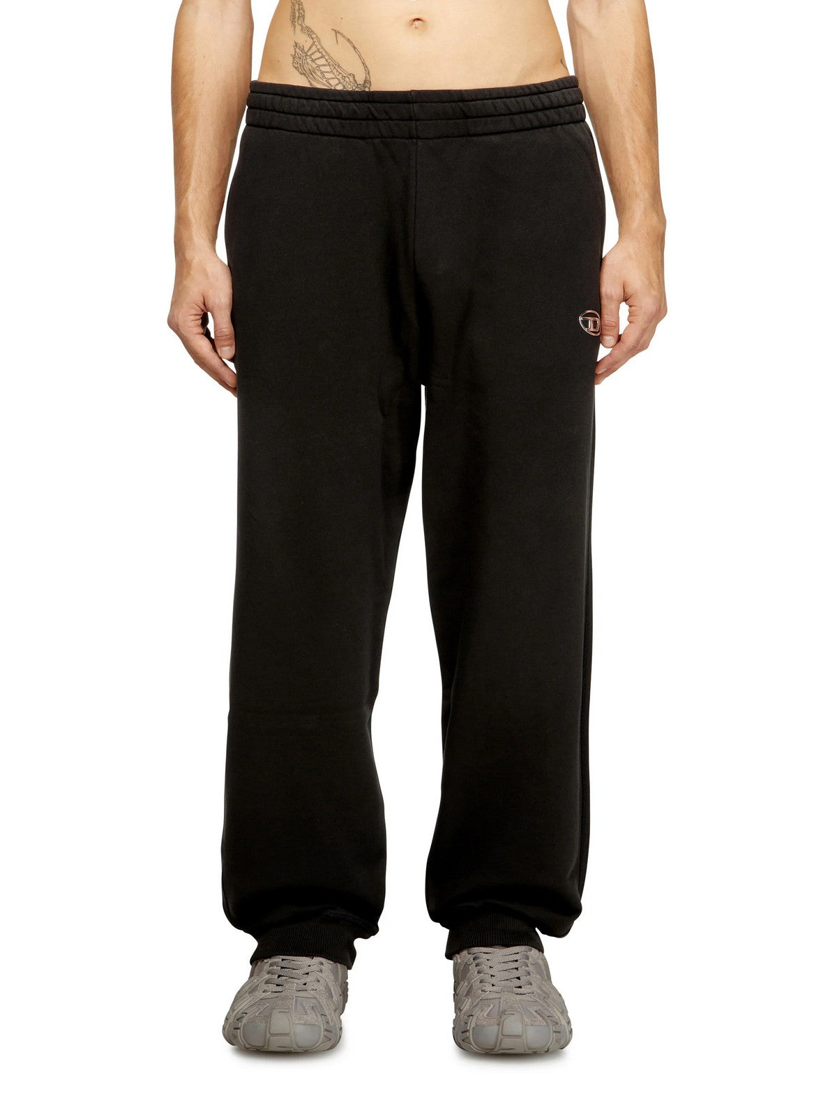 Spodnie męskie DIESEL P-MARKY-IOD TROUSERS A21794 0BKBW 900 001 - CZARNY