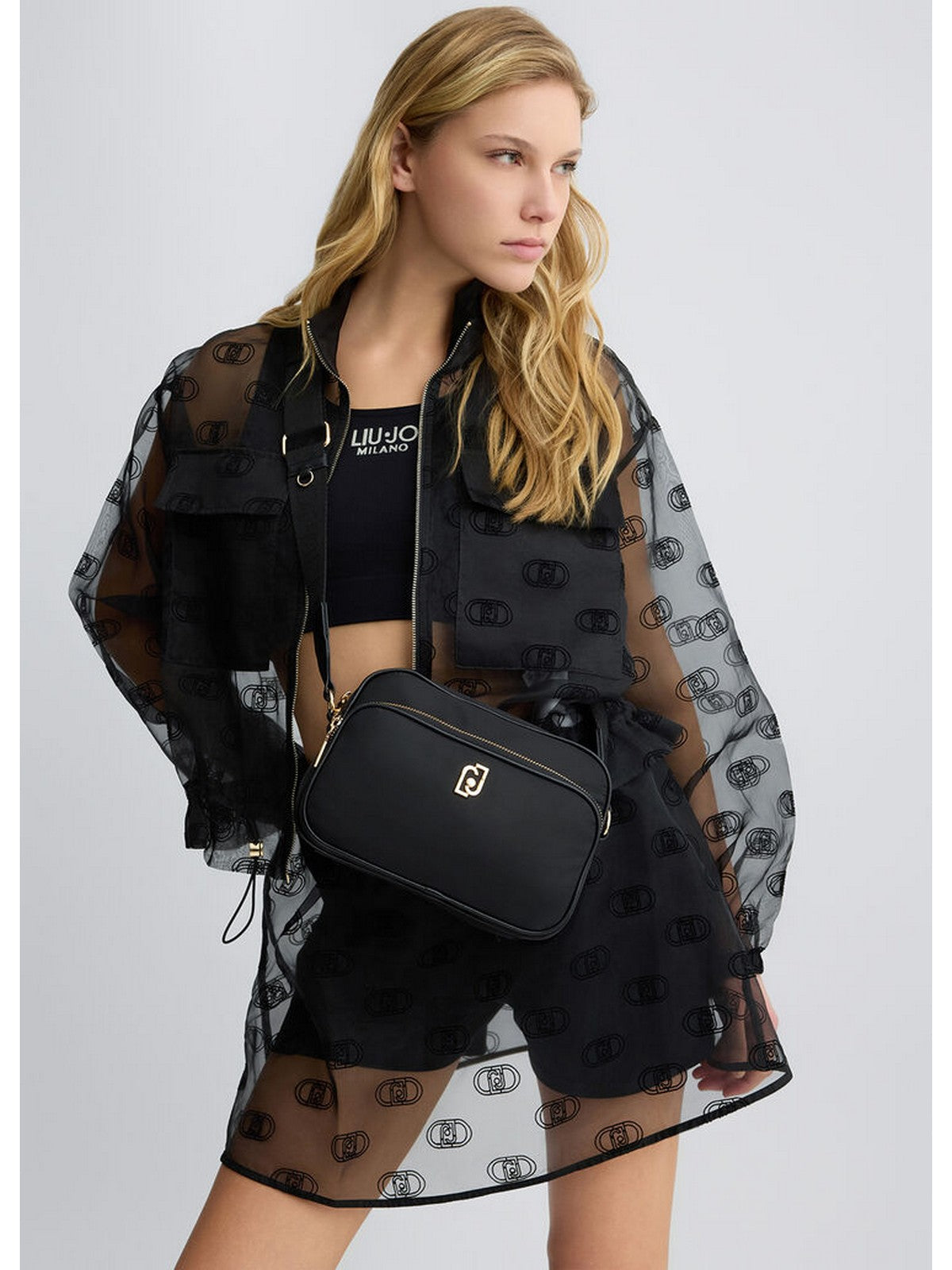 LIU JO ACCESSORIES Borsa Donna  AA5176T4559 22222 Nero gioboutiqueweb