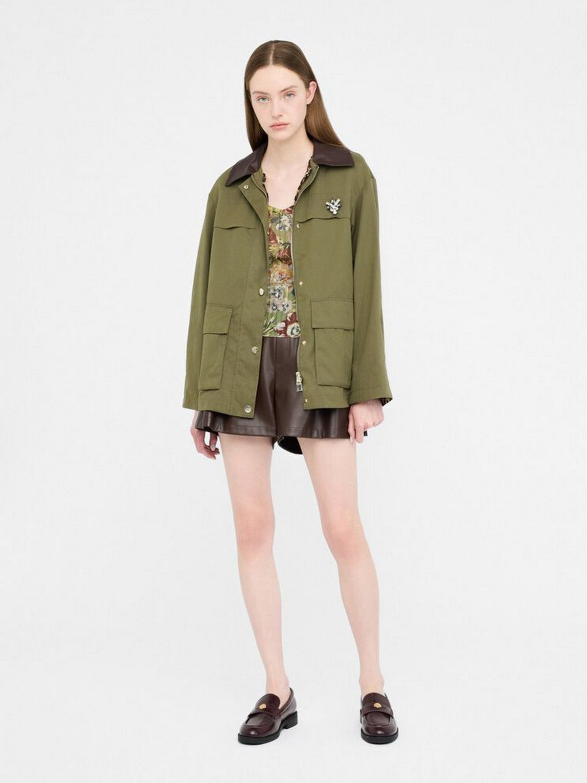 LIU JO WHITE Giubbino Donna  MF5082T108A 90512 Mimetic