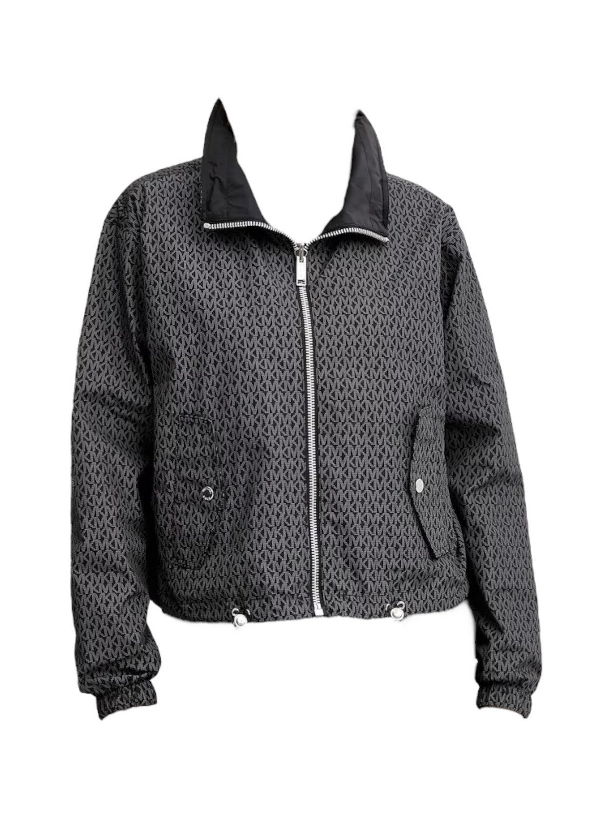 Michael Kors Frauenjacke Reversible Mk Logo JKT MT520Imjn3 034 Nickel