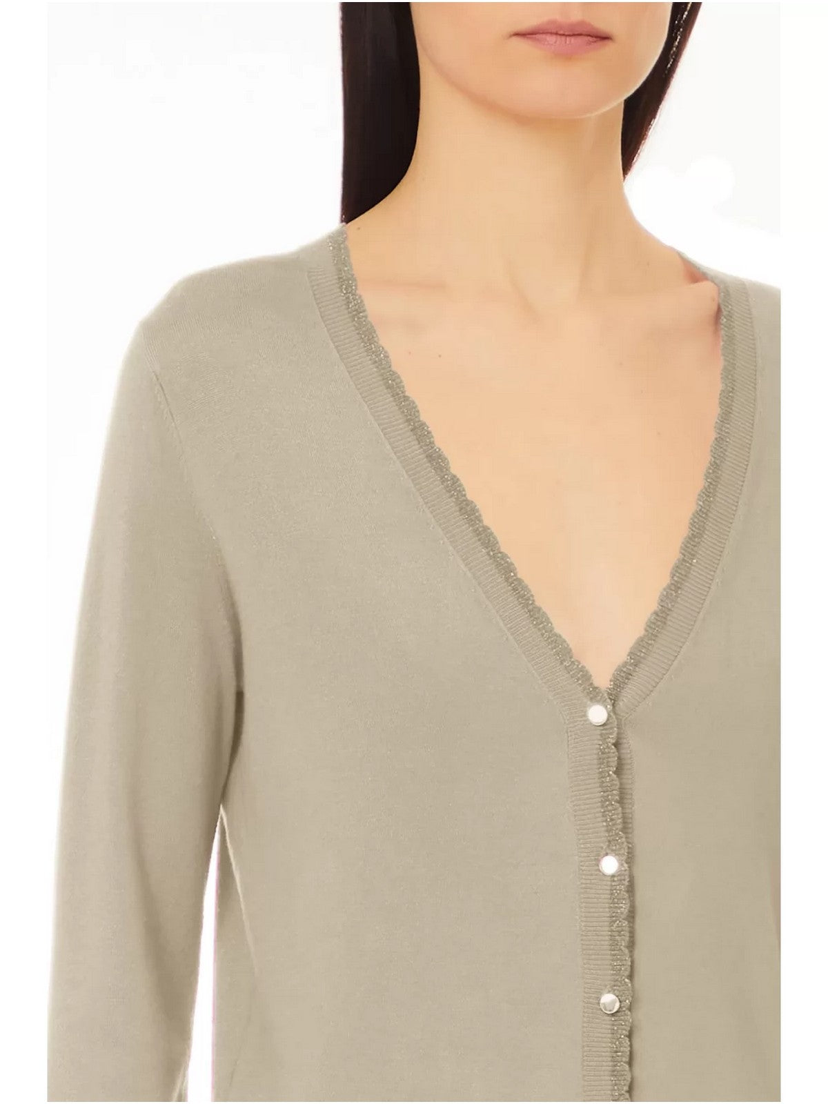 Liu Jo White Cardigan Woman WF4082MS49I x0623 Beige