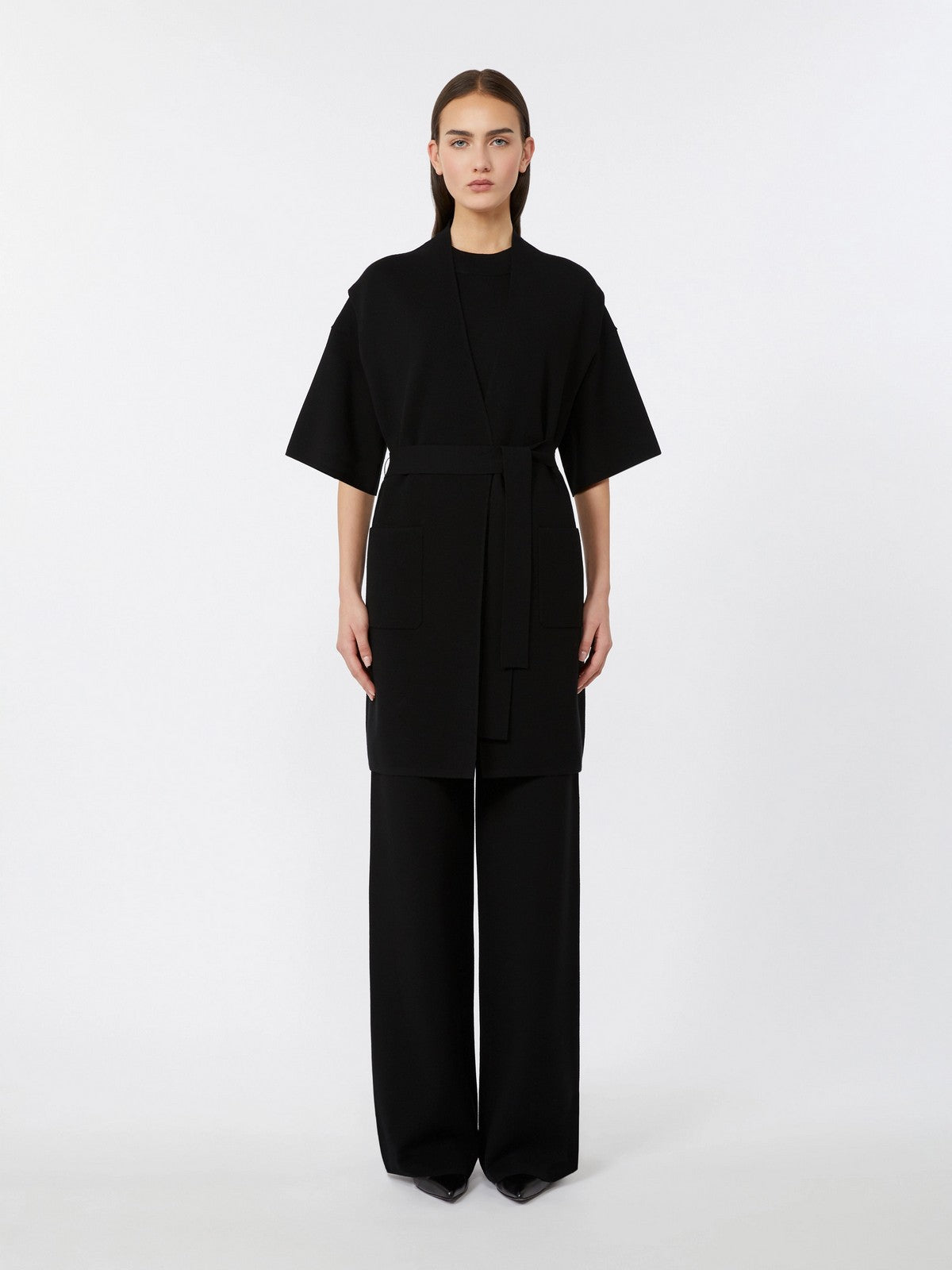 MAX MARA Gilet Donna ABETE 2526356011600 005 Nero