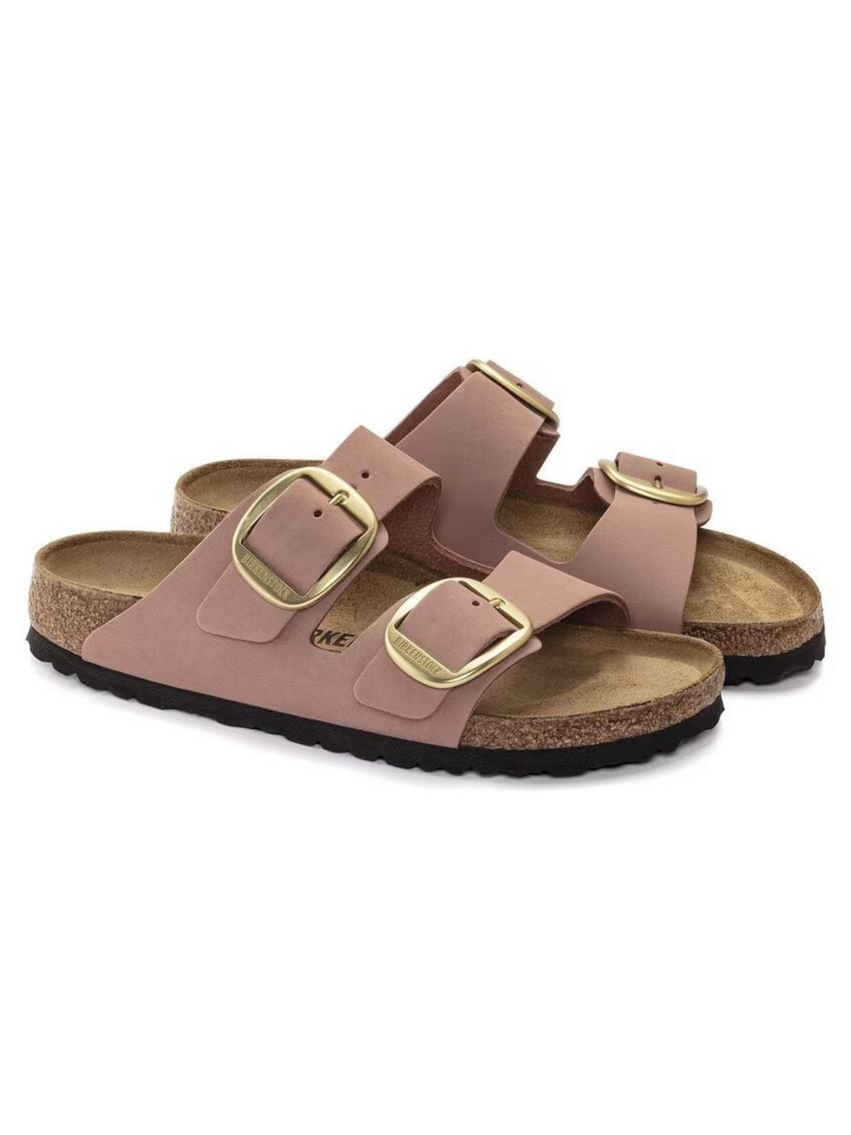BIRKENSTOCK Sandalo Donna Arizona Big Buckle old rose, Nubuck Leather 1024074 Rosa gioboutiqueweb