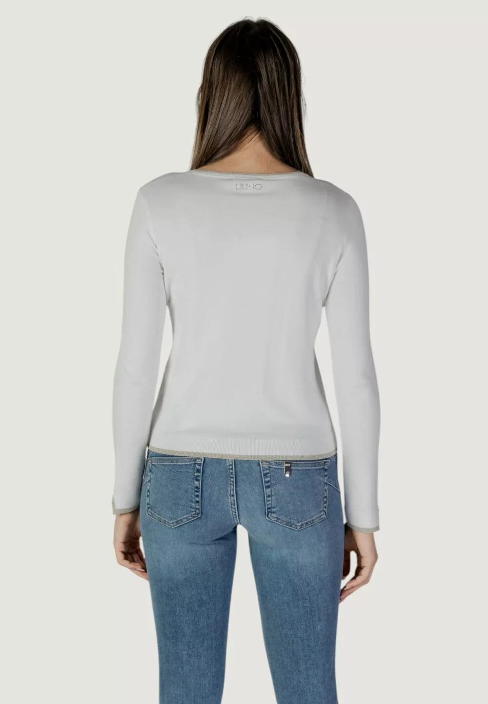 LIU JO WHITE Cardigan Donna  WXX056MS49I 10701 Bianco gioboutiqueweb