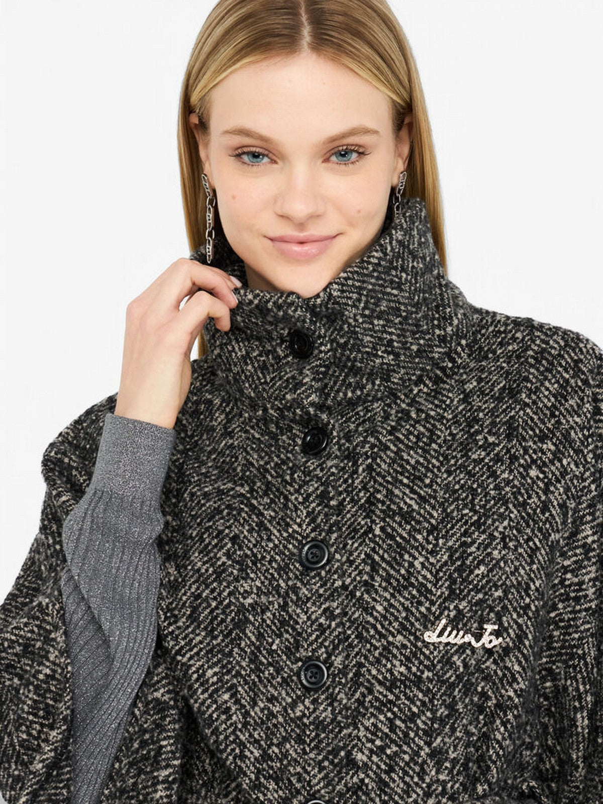 LIU JO SOFT Mantella Donna  2F5025T0300 00128 NERO/BIANCO