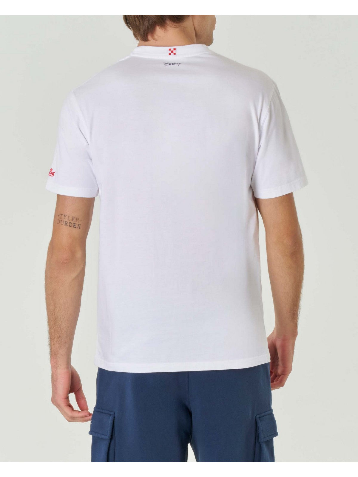 T-shirt MC2 Saint Barth et poteau masculin Austin 04787f blanc