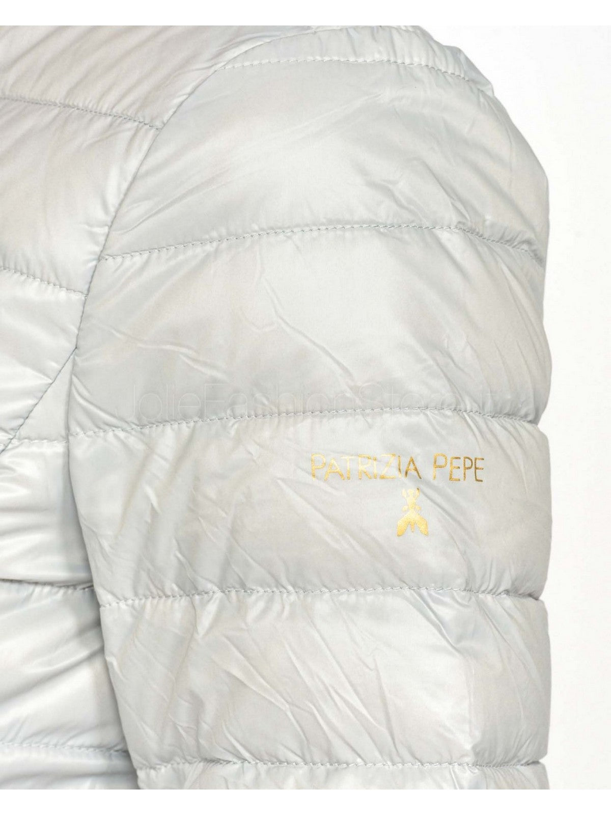 PATRIZIA PEPE Piumino Donna  CO0178 A503 S702 Glass Gray gioboutiqueweb