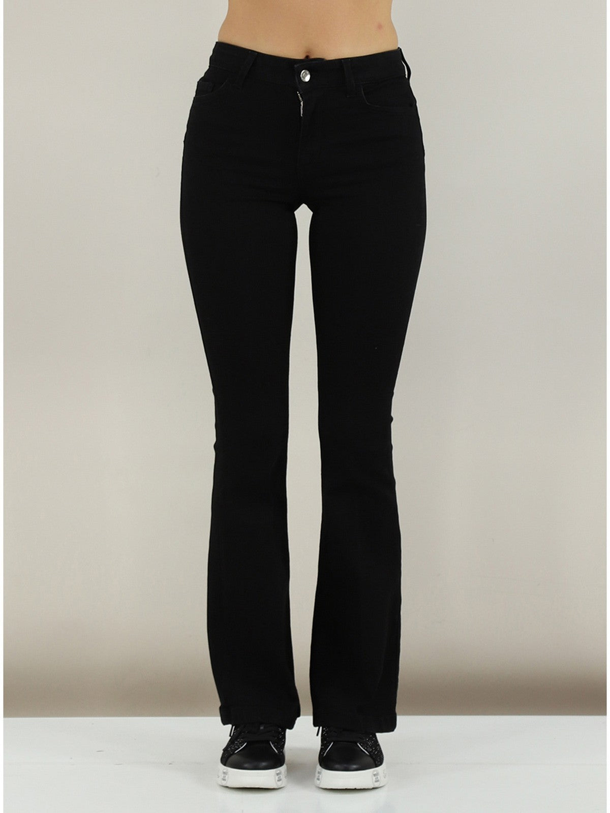 LIU JO BLUE DENIM Jeans Donna  UF5058DS015 8L000 Den.Black long norma