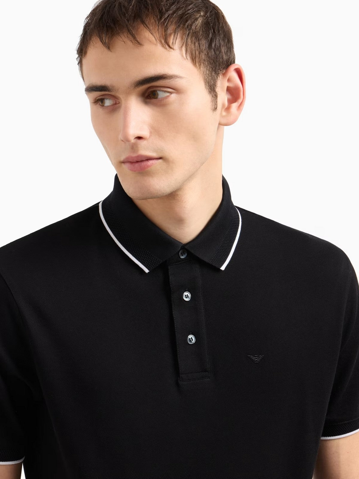 EMPORIO ARMANI Polo Uomo  EM000858 AF12955 UC001 Nero