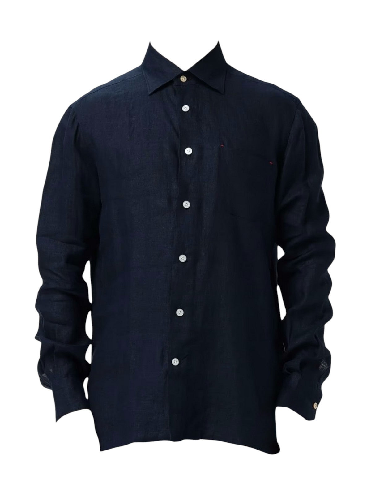 KITON Camicia Uomo  UMCNERH0969001002 NAVY BLUE