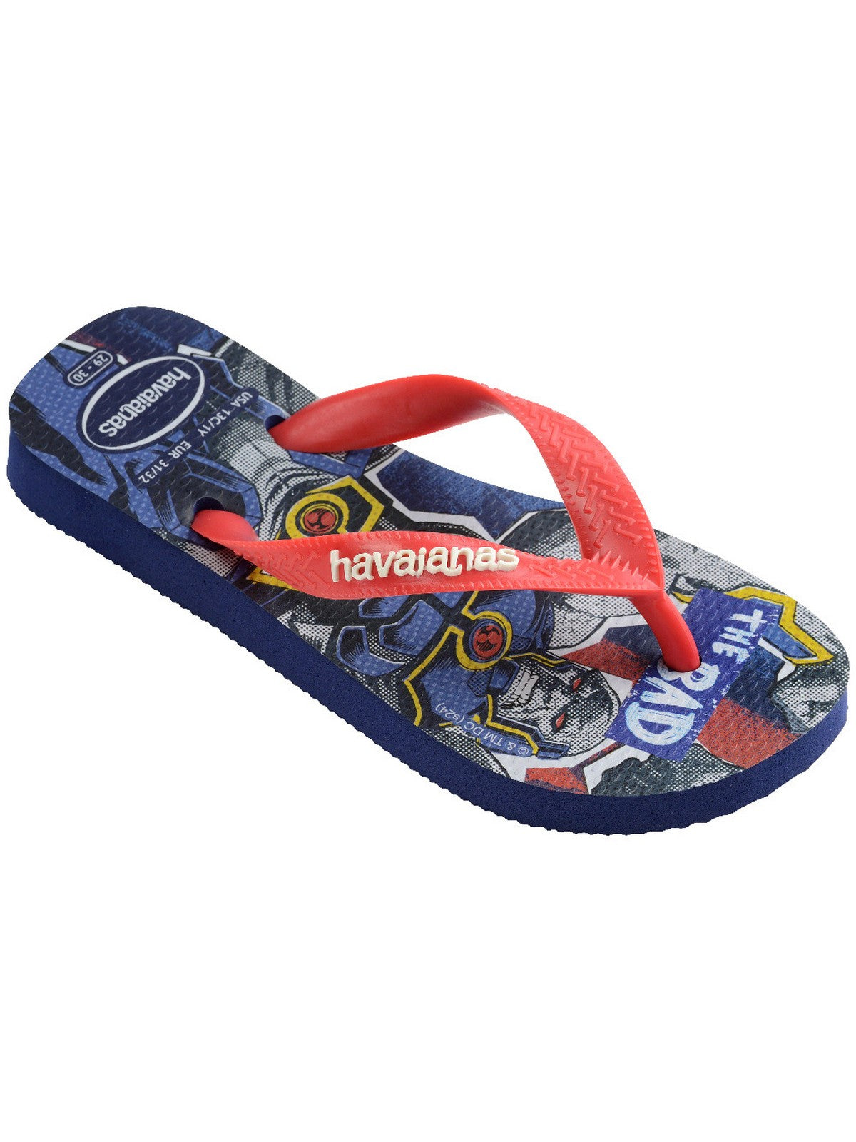 HAVAIANAS Infradito Bambini e ragazzi Hav. Kids top hera is dc 4149874.0555 Blu gioboutiqueweb