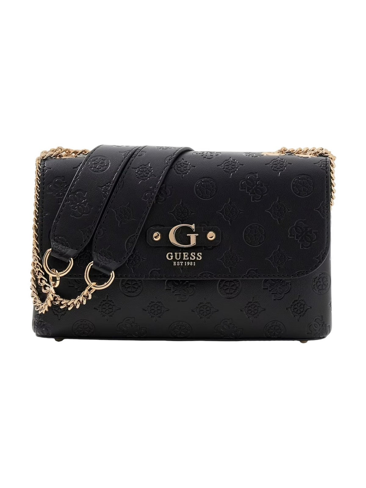 GUESS Borsa Donna DITA CONVERTIBLE XBODY FLAP HWPD76 02210 BLO BLACK LOGO