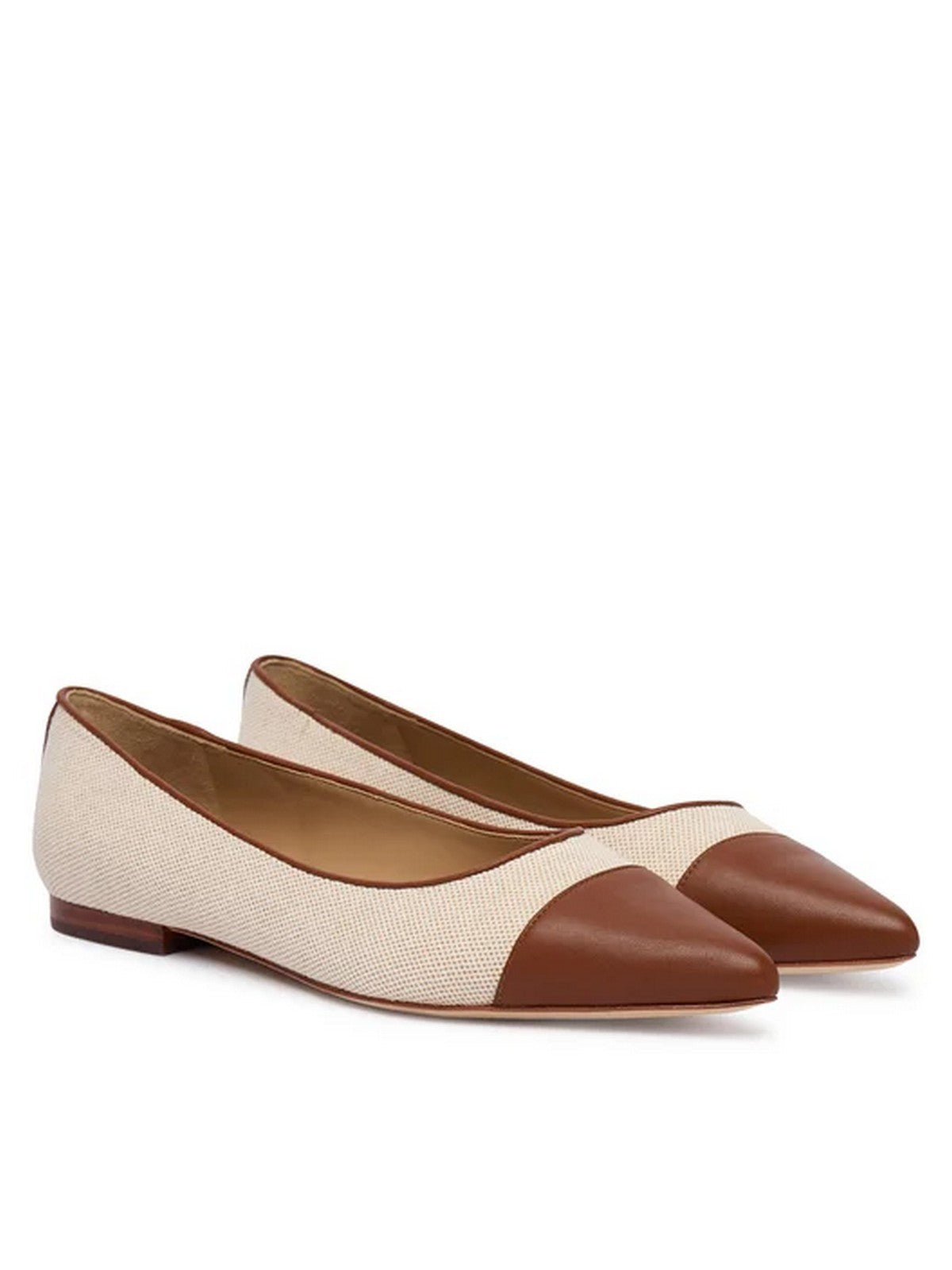 LAUREN RALPH LAUREN Ballerina Donna  802P10530 003 NTRL/BUFF/LAUREN TAN