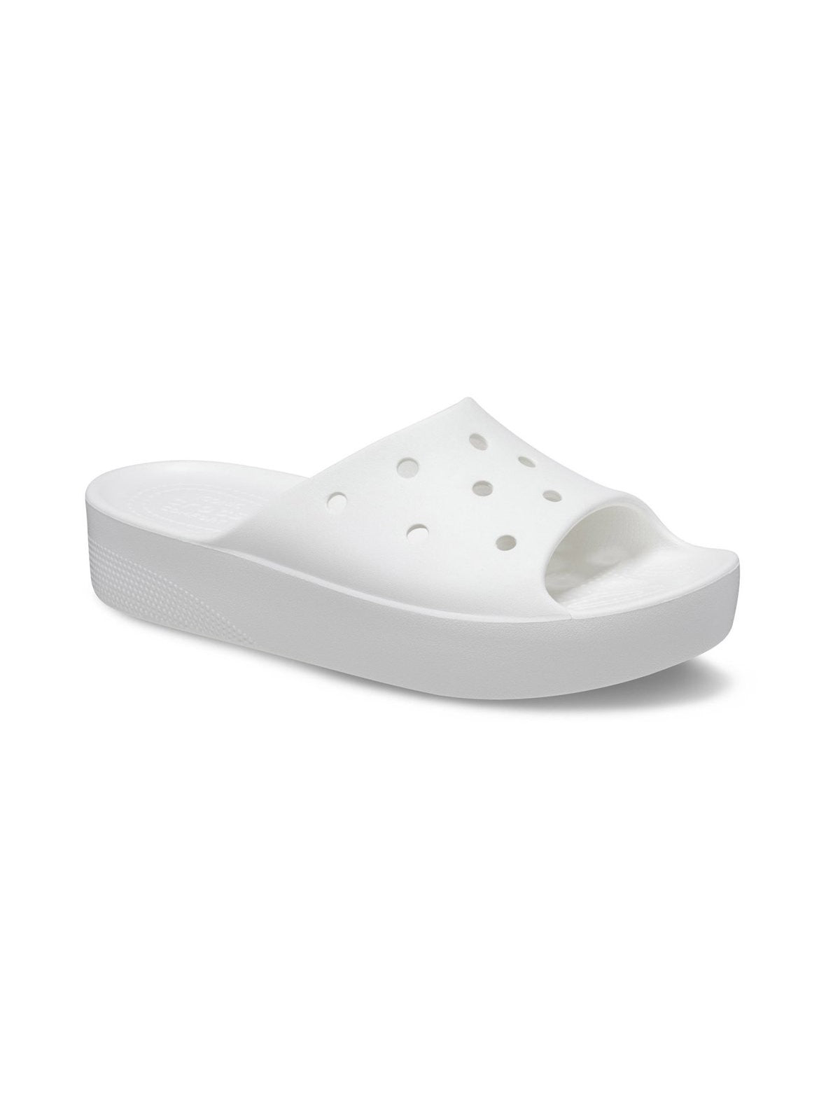 Crocs Ciabatta Woman Plataforma clásica Flip W 208180 100 White