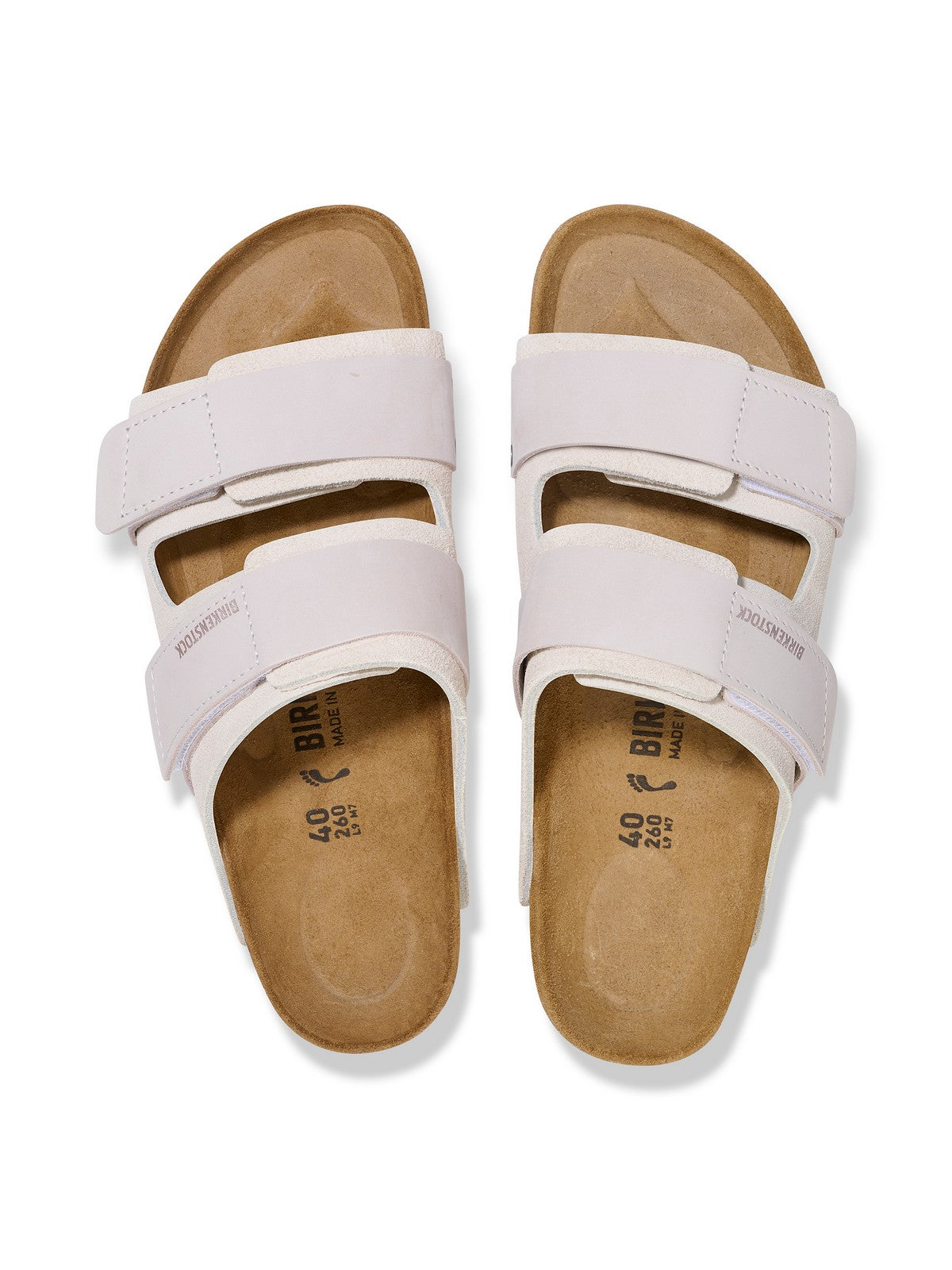 BIRKENSTOCK Sandalo Unisex adulto Uji 1024822 Bianco