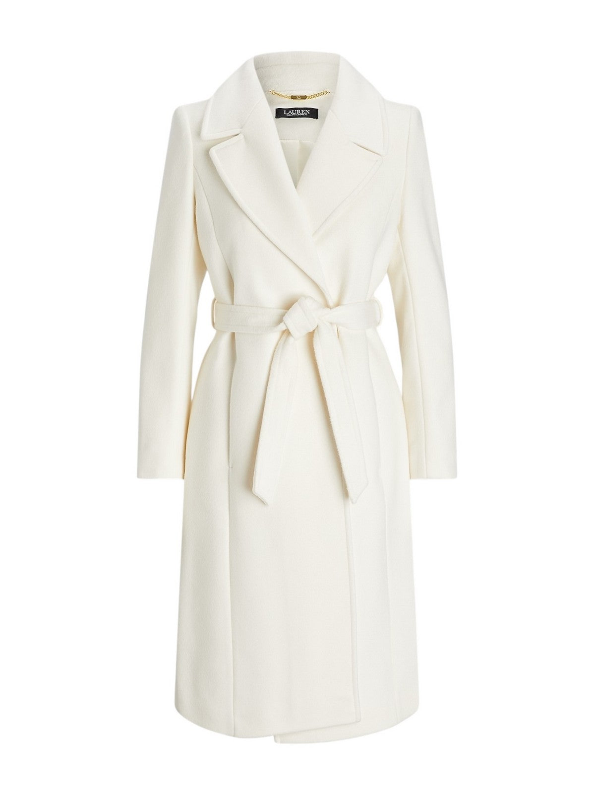 LAUREN RALPH LAUREN Cappotto Donna "WOOL WRP 42""-LINED-COAT" 297962169 006 MODA CREAM
