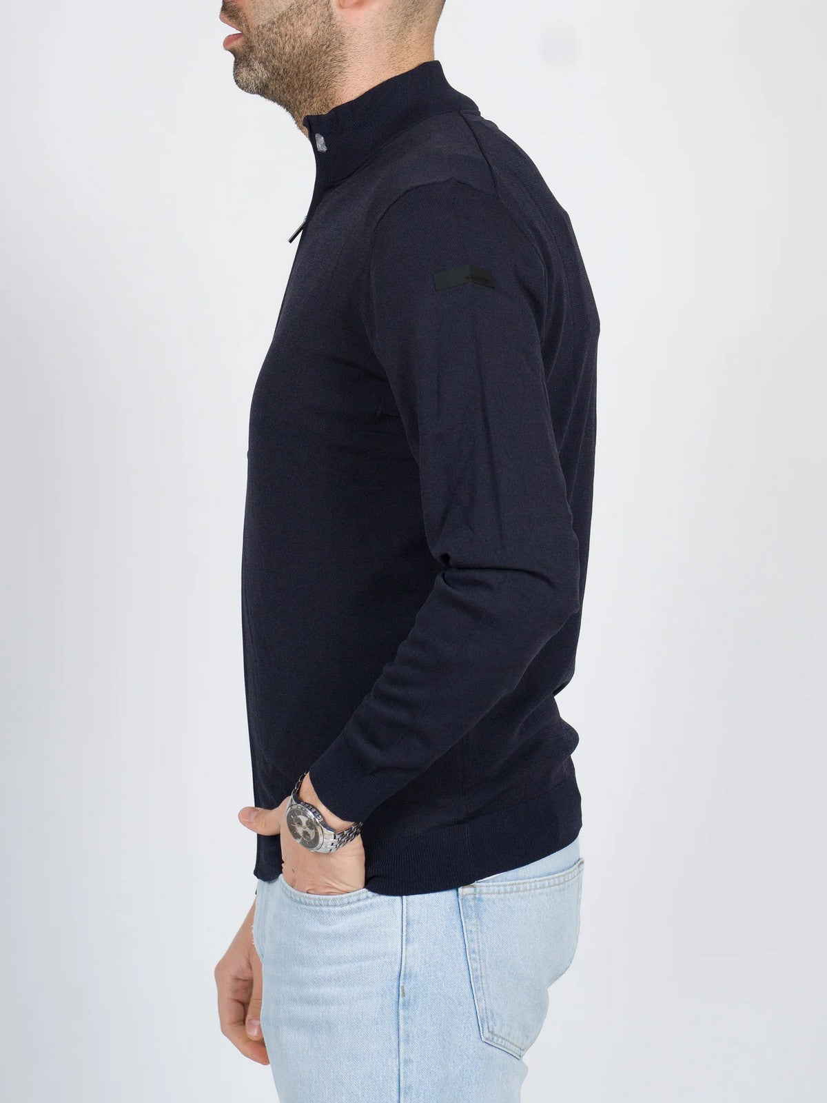 RRD Cardigan Uomo  25105 60 Blu gioboutiqueweb