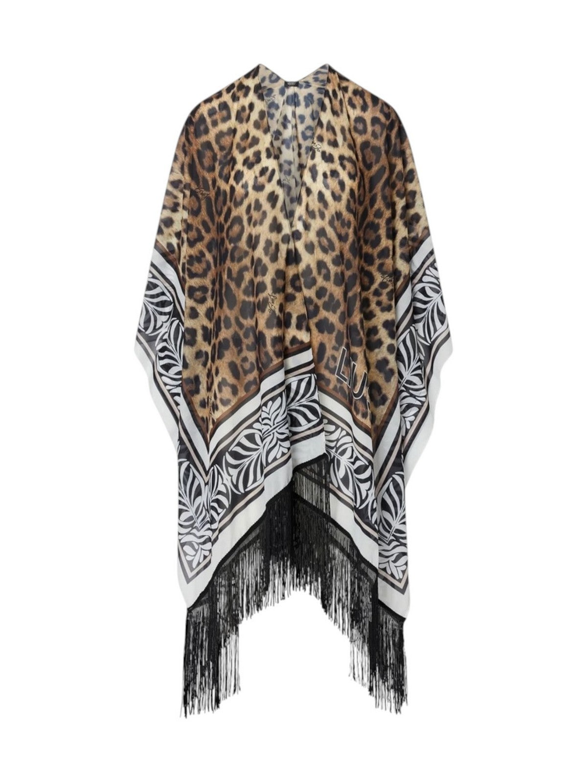 LIU JO BEACHWEAR Pareo Donna  VA6214T4902 V9789 ANIMALIER